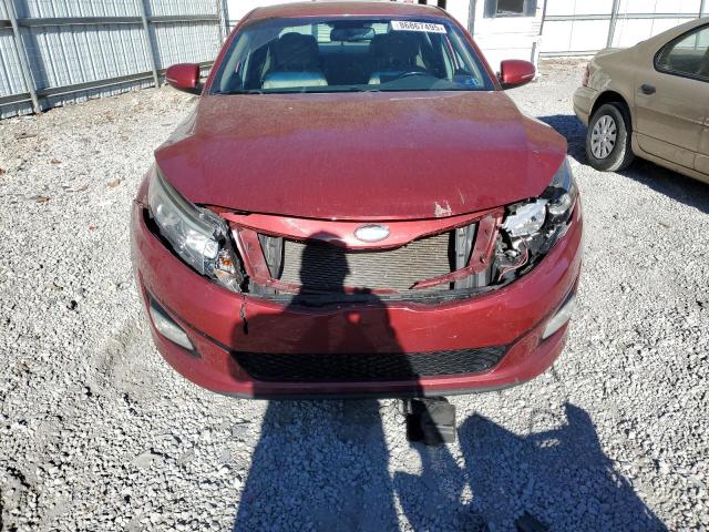 2015 Kia Optima VIN 5XXGN4A7XFG429320 COPART salvage auction — FRONT END, Oh - Cert Of Title-Salvage, sold $625 on 2026-07-26 (photo 5)