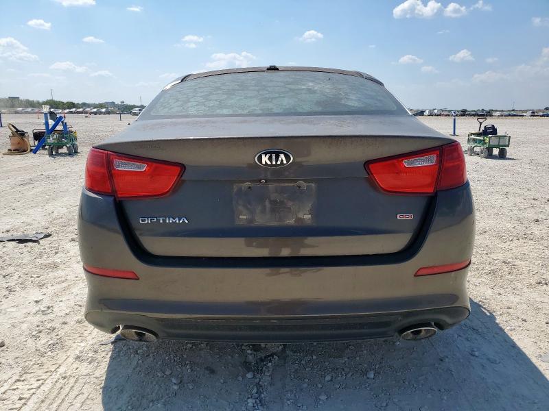 2015 Kia Optima VIN 5XXGM4A7XFG392899 COPART salvage auction — MECHANICAL, Fl - Certificate Of Title, sold $900 on 2026-07-02 (photo 6)