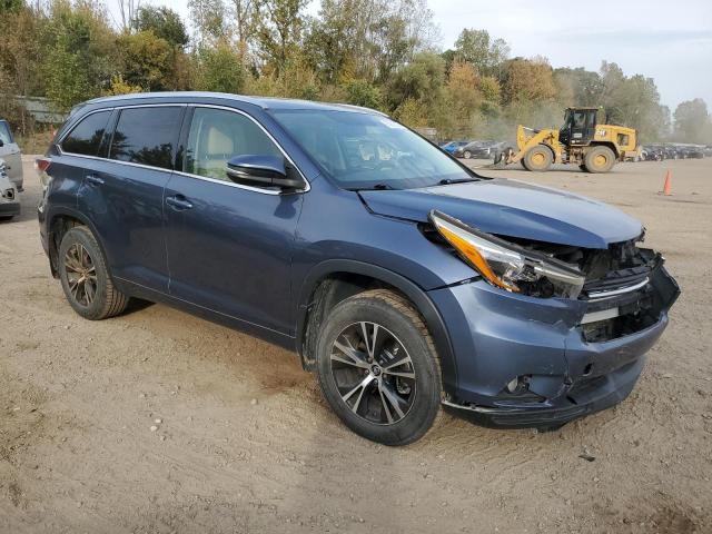 2016 Toyota Highlander VIN 5TDJKRFH0GS235621 COPART salvage auction — FRONT END, Mi - Certificate Of Title, sold $300 on 2026-07-01 (photo 4)