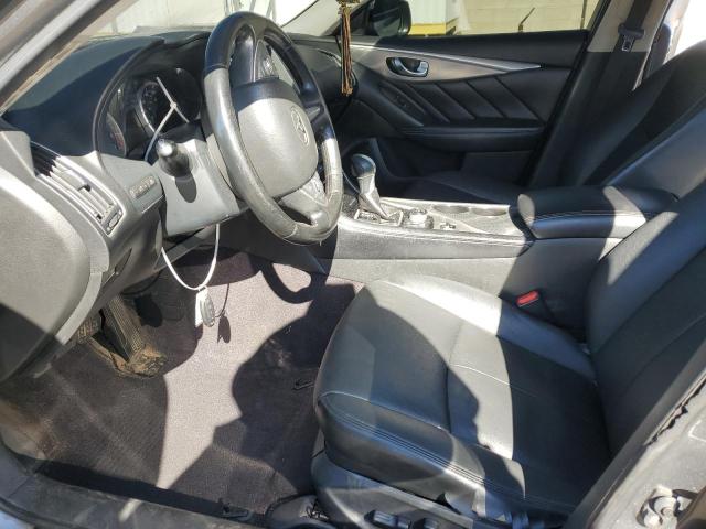 2015 Infiniti Q50 VIN JN1BV7AR1FM416322 COPART salvage auction — FRONT END, Ct - Cert Of Title-Salvage, sold $825 on 2026-07-17 (photo 7)