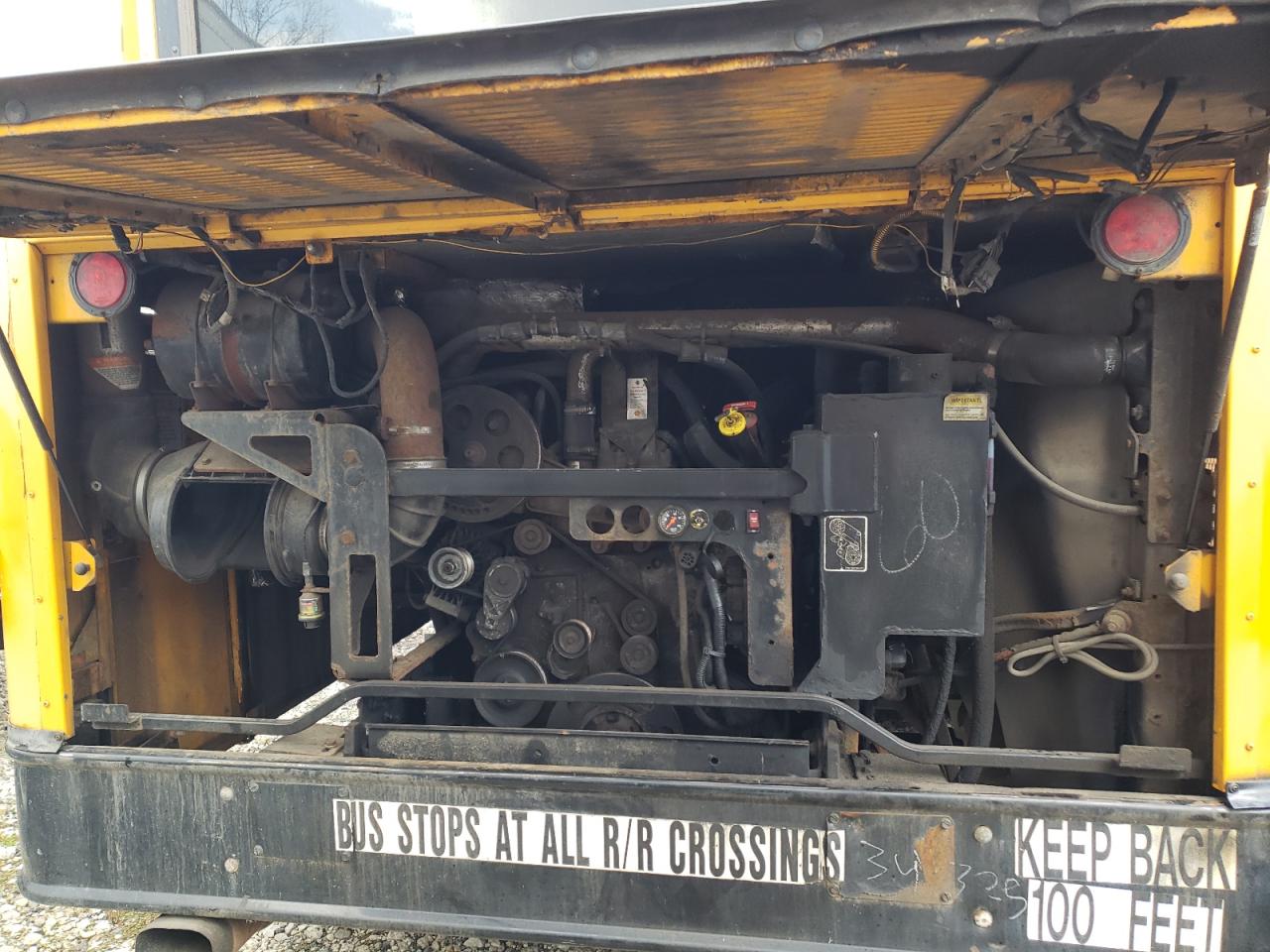 2013 Ic Corporation Re Series School VIN 4DRBWAAN3DB300838 COPART salvage auction — Minor Dent/Scratches, MA - CERTIFICATE OF TITLE, sold $1,000 on 2026-07-08 (photo 7)