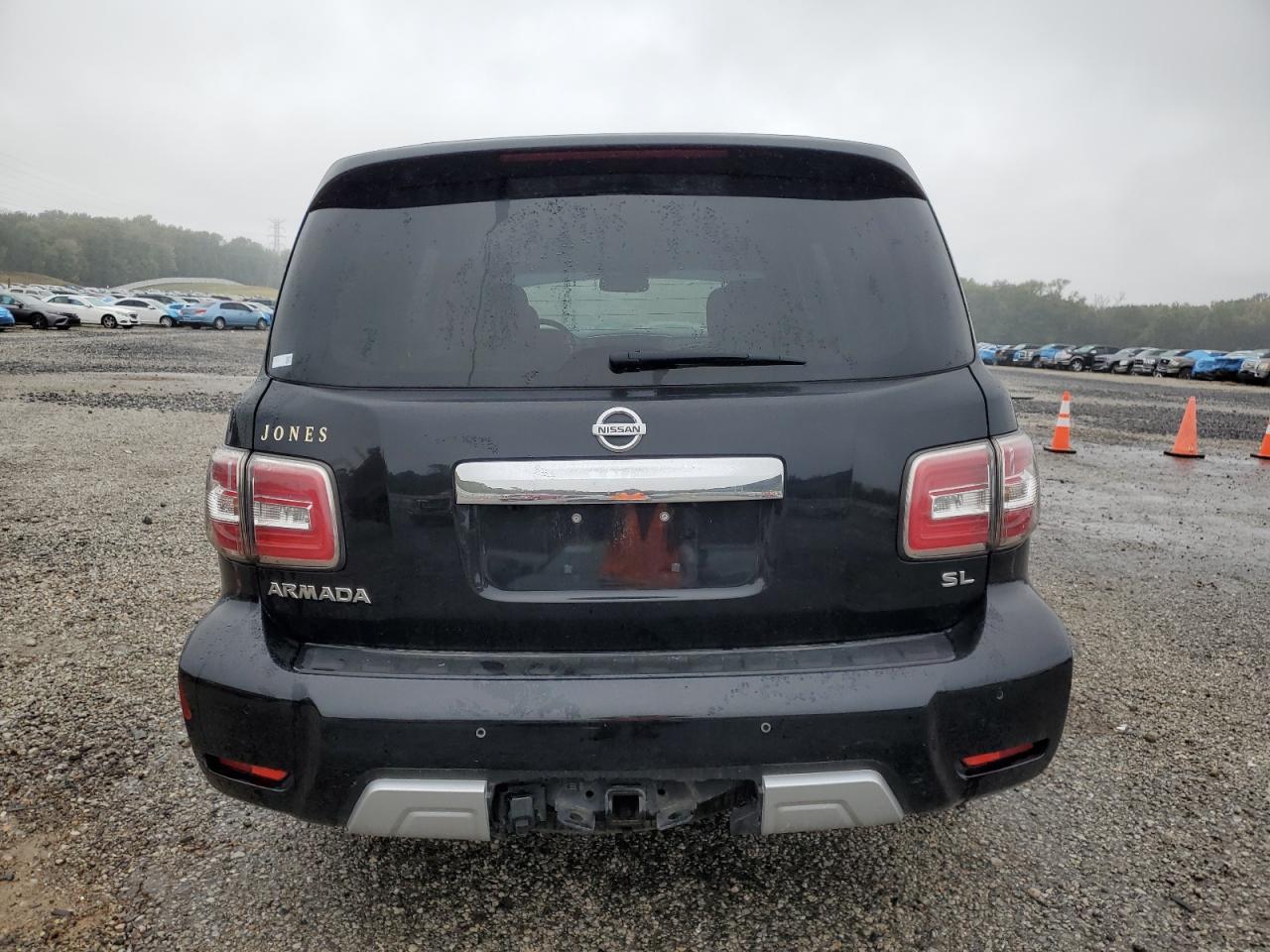 2017 Nissan Armada VIN JN8AY2NC0H9502062 COPART salvage auction — Front End, TN - SALVAGE CERTIFICATE, sold $3,750 on 2026-06-30 (photo 6)