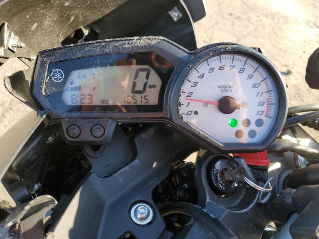 2012 Yamaha Fz8 VIN JYARN27E0CA001665 COPART salvage auction — ALL OVER, Pa - Certificate Of Salvage, sold $950 on 2026-07-02 (photo 7)