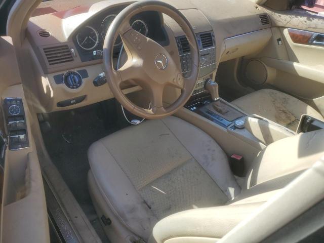 2008 Mercedes-benz C class VIN WDDGF81X58F105347 COPART salvage auction — BURN, Ct - Cert Of Title-Salvage, sold $475 on 2026-07-24 (photo 8)