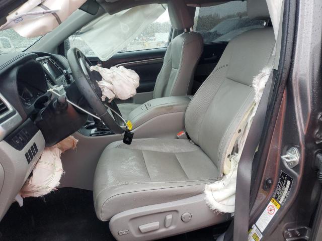 2019 Toyota Highlander VIN 5TDDZRFH5KS725439 COPART salvage auction — FRONT END, KY - BILL OF SALE/PART ONLY/NO TITL, sold $6,700 on 2026-07-23 (photo 7)