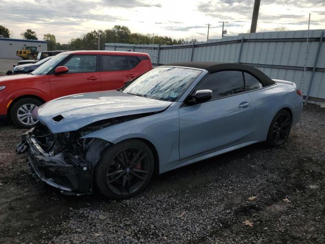 2022 BMW M440i VIN WBA53AT08NCJ10750 COPART salvage auction — FRONT END, Nj - Cert Of Title-Salvage, sold $17,400 on 2026-08-25 (photo 1)