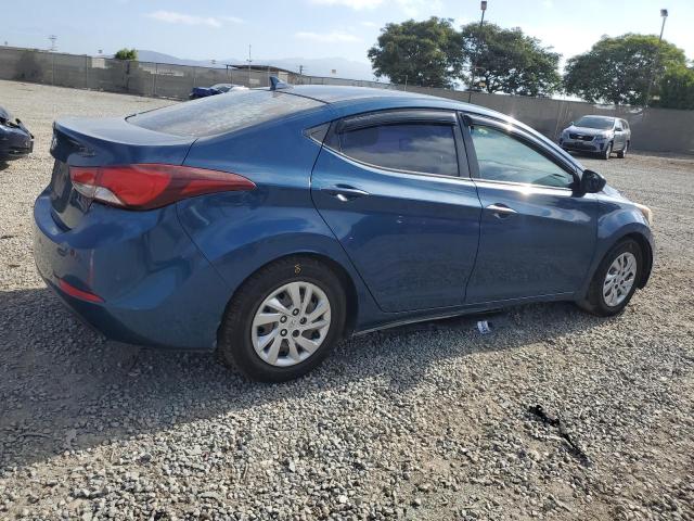 2016 Hyundai Elantra VIN KMHDH4AE3GU491867 COPART salvage auction — VANDALISM, Ca - Salvage Certificate, sold $825 on 2026-07-28 (photo 3)