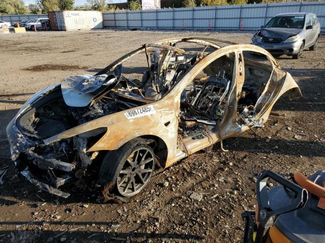 2019 Tesla Model 3 VIN 5YJ3E1EA5KF483902 COPART salvage auction — BURN, Il - Salvage Certificate, sold $225 on 2026-07-10 (photo 1)