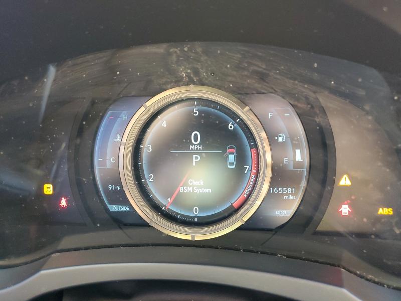 2015 Lexus Is VIN JTHBF1D22F5064091 COPART salvage auction — FRONT END, TX - CERTIFICATE OF TITLE, sold $2,850 on 2026-07-24 (photo 9)