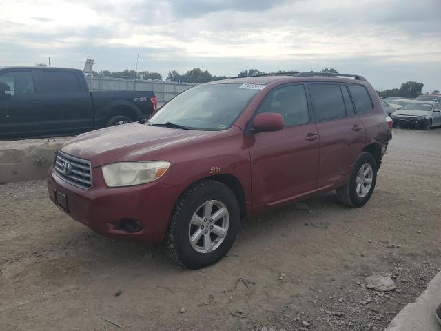 2009 Toyota Highlander VIN JTEES41A492131203 COPART salvage auction — REAR END, Ks - Cert Of Title-Salvage, sold $2,000 on 2026-07-04 (photo 1)