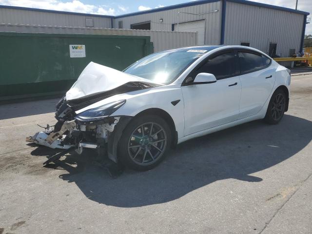 2023 Tesla Model 3 VIN 5YJ3E1EAXPF563560 COPART salvage auction — FRONT END, Fl - Cert Of Title Slvg Rebuildable, sold $4,100 on 2026-07-09 (photo 1)