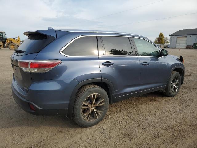 2016 Toyota Highlander VIN 5TDJKRFH0GS235621 COPART salvage auction — FRONT END, Mi - Certificate Of Title, sold $300 on 2026-07-01 (photo 3)