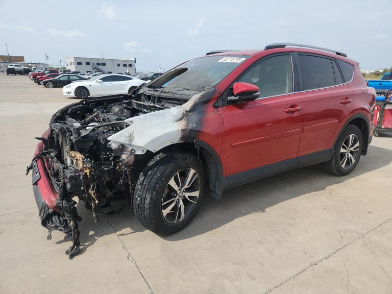 2017 Toyota Rav4 VIN JTMRFREV3HJ112330 COPART salvage auction — ENGINE BURN, TX - NONREPAIRABLE TITLE, sold $2,250 on 2026-07-13 (photo 1)