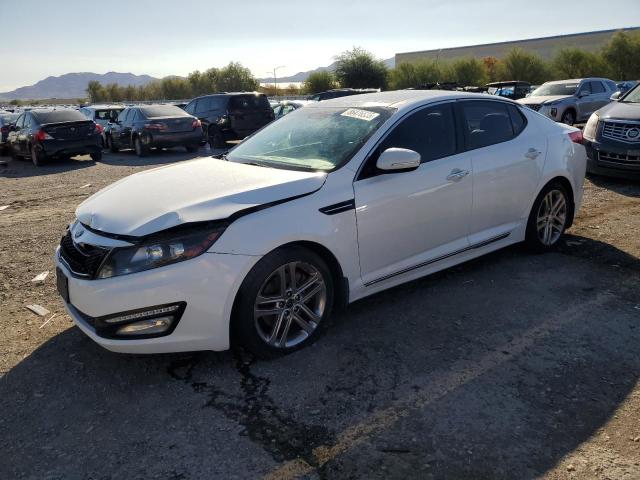 2013 Kia Optima VIN 5XXGR4A65DG200925 COPART salvage auction — FRONT END, Nv - Salvage Title, sold $875 on 2026-07-07 (photo 1)