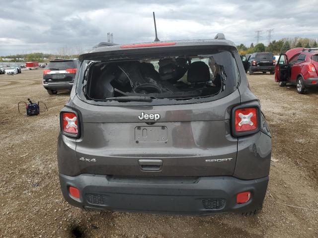 2018 Jeep Renegade VIN ZACCJBAB6JPJ50712 COPART salvage auction — ROLLOVER, Il - Salvage Certificate, sold $375 on 2026-07-21 (photo 6)