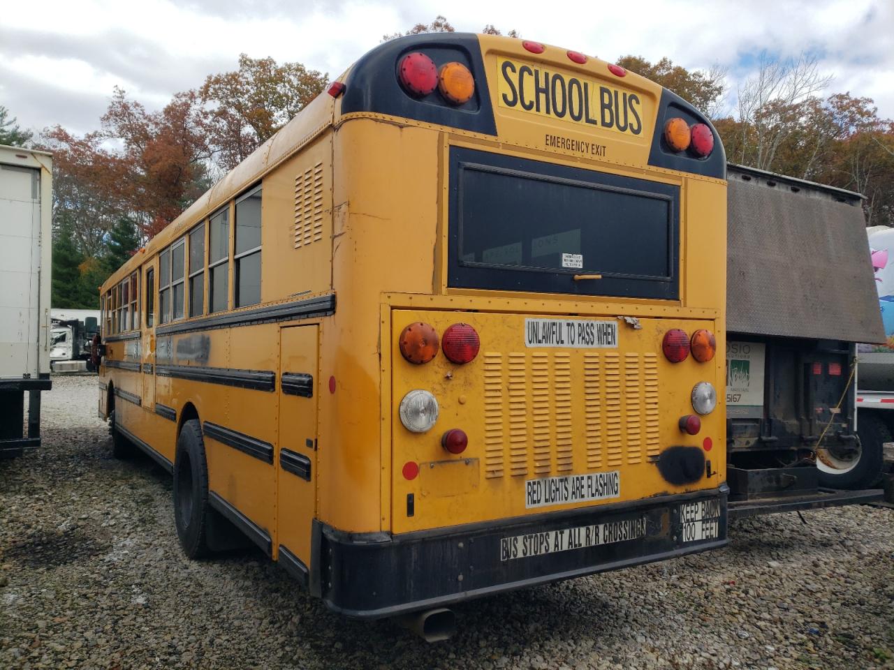 2013 Ic Corporation Re Series School VIN 4DRBWAAN3DB300838 COPART salvage auction — Minor Dent/Scratches, MA - CERTIFICATE OF TITLE, sold $1,000 on 2026-07-08 (photo 3)