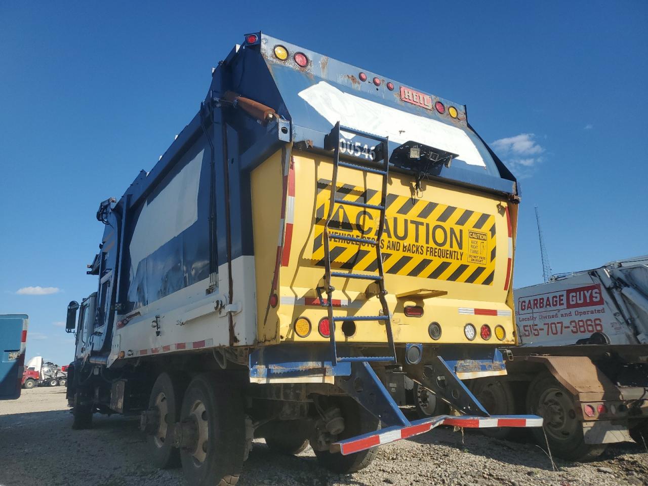 2008 Mack Mru613 VIN 1M2AV04CX8M001473 COPART salvage auction — Mechanical, IA - JUNKING CERTIFICATE, sold $975 on 2026-07-06 (photo 3)