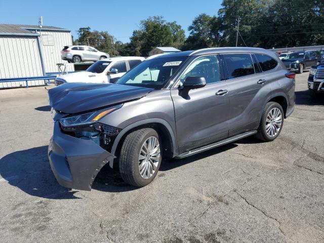 2022 Toyota Highlander VIN 5TDFZRAH7NS122528 COPART salvage auction — Front End, AL - CERT OF TITLE-SALVAGE TITLE, sold $17,700 on 2025-12-08 (photo 1)