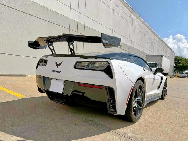 2019 Chevrolet Corvette VIN 1G1Y52D97K5801838 COPART salvage auction — Minor Dent/Scratches, TX - CERT OF TITLE-REBUILT SALVAGE (P), sold $90,000 on 2025-11-14 (photo 4)