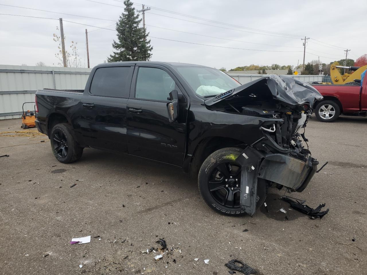 2024 Ram 1500 VIN 1C6SRFFT6RN103711 COPART salvage auction — Front End, WV - SALVAGE CERTIFICATE, sold $8,400 on 2026-07-09 (photo 4)