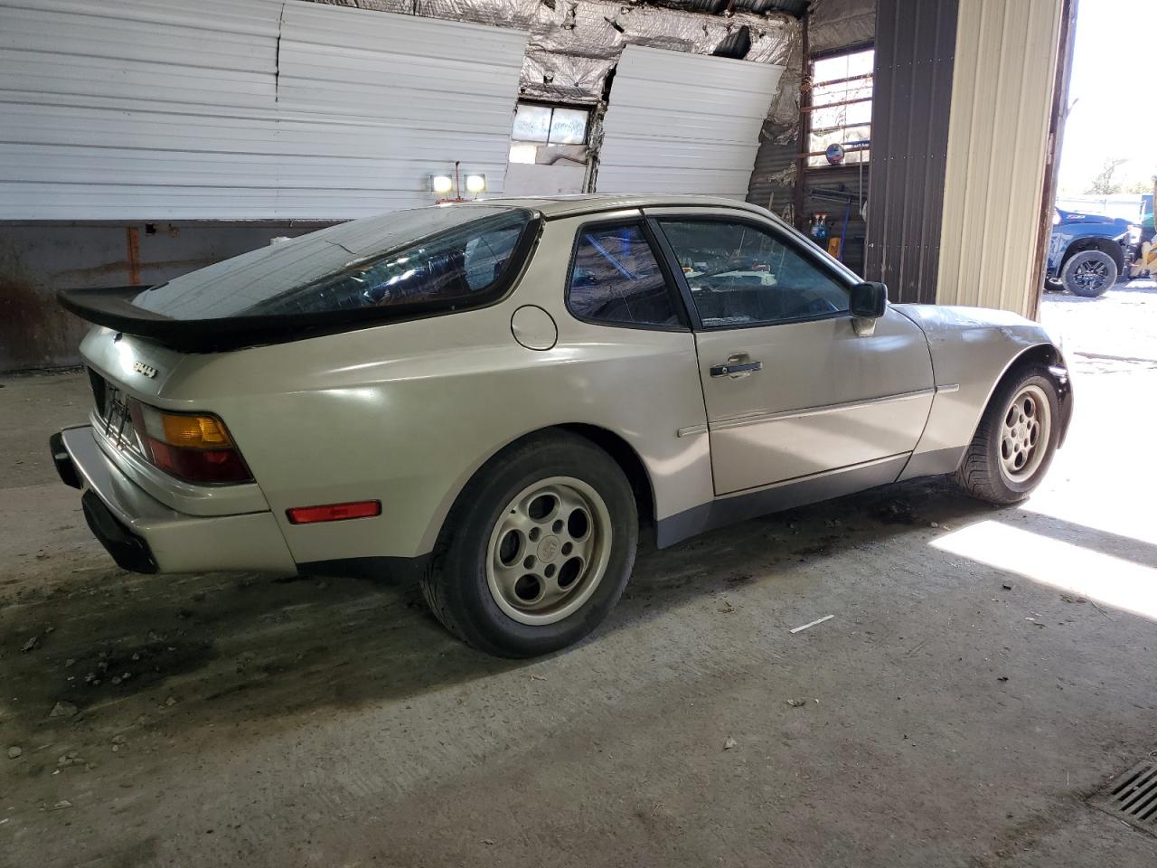 1984 Porsche 944 VIN WP0AA0944EN453698 COPART salvage auction — Front End, FL - CERT OF TITLE SLVG REBUILDABLE (P), sold $3,250 on 2025-10-27 (photo 3)