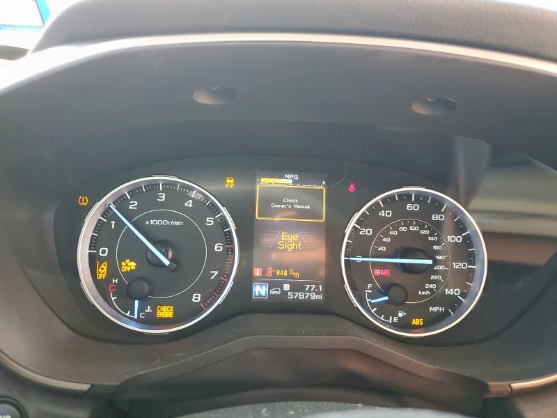 2020 Subaru Ascent VIN 4S4WMAMD7L3454102 COPART salvage auction — SIDE, Tx - Salvage Vehicle Title, sold $2,700 on 2026-07-02 (photo 9)