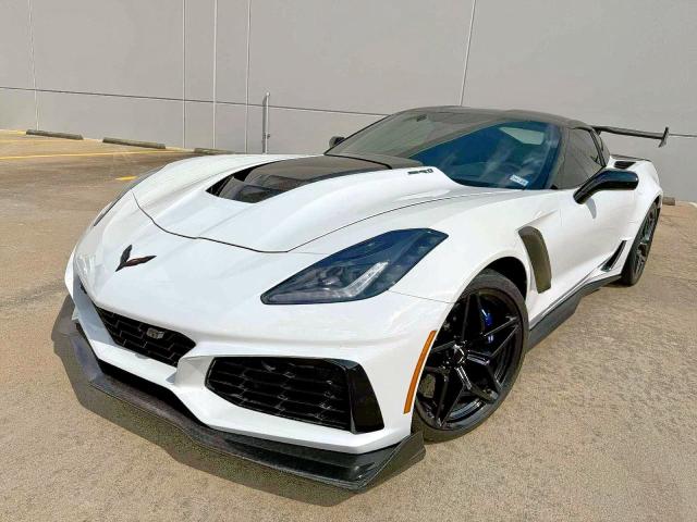 2019 Chevrolet Corvette VIN 1G1Y52D97K5801838 COPART salvage auction — Minor Dent/Scratches, TX - CERT OF TITLE-REBUILT SALVAGE (P), sold $90,000 on 2025-11-14 (photo 2)