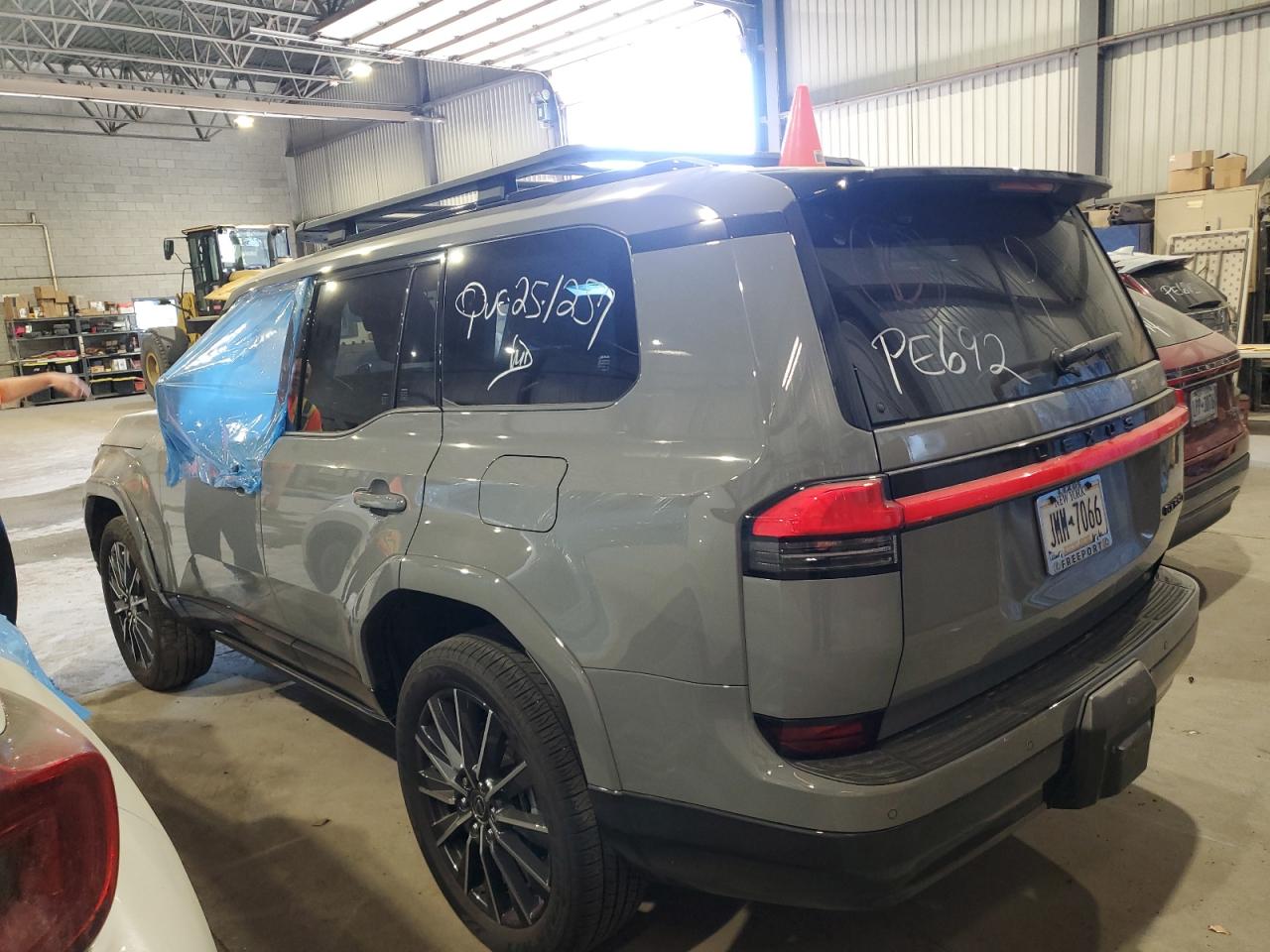 2025 Lexus GX VIN JTJVBCDX1S5040146 COPART salvage auction — Vandalized, Salvage Title, sold $70,000 on 2025-12-22 (photo 2)
