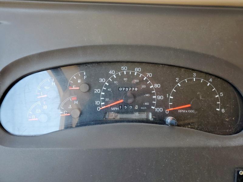 2000 Ford F-550 super duty VIN 3FCNF53S9YJA00314 COPART salvage auction — FRONT END, TX - SALVAGE VEHICLE TITLE, sold $25 on 2026-07-08 (photo 8)