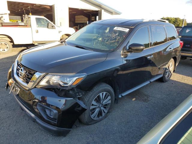2019 Nissan Pathfinder s VIN 5N1DR2MM1KC591100 COPART salvage auction — FRONT END, CT - CERTIFICATE OF TITLE, sold $3,600 on 2026-07-03 (photo 1)