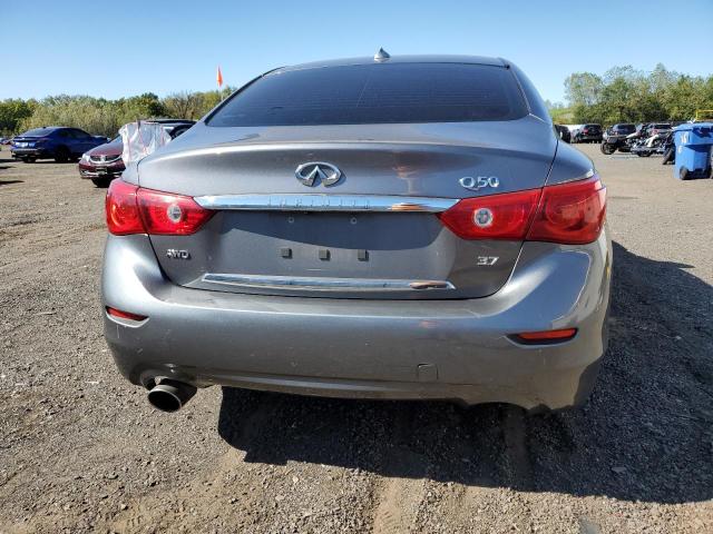2015 Infiniti Q50 VIN JN1BV7AR1FM416322 COPART salvage auction — FRONT END, Ct - Cert Of Title-Salvage, sold $825 on 2026-07-17 (photo 6)