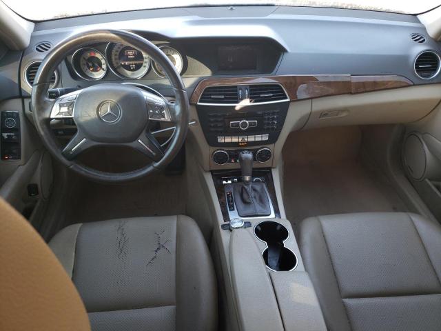 2013 Mercedes-benz C class VIN WDDGF4HB8DR285497 COPART salvage auction — SIDE, Ga - Derelict Bos/Parts Only, sold $875 on 2026-07-31 (photo 8)