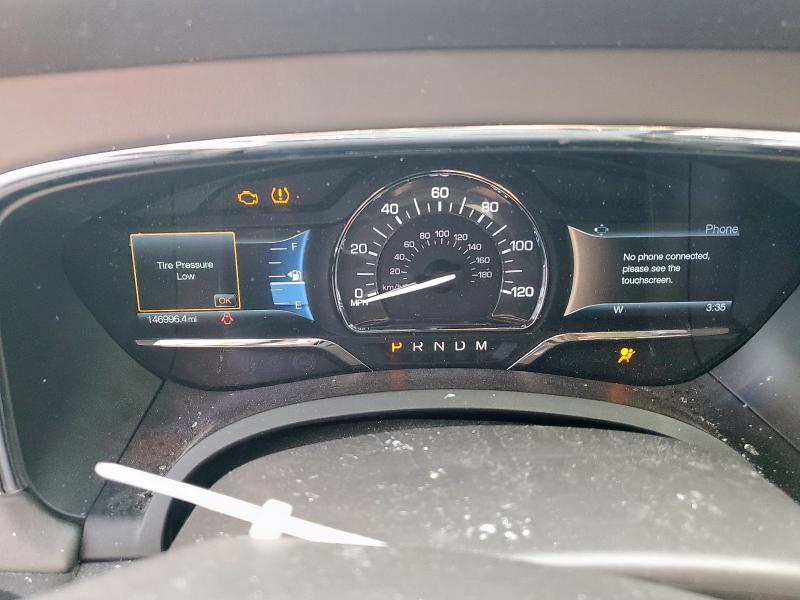 2015 Lincoln Navigator VIN 5LMJJ2JT6FEJ11307 COPART salvage auction — ROLLOVER, Nm - Cert Of Title-Salvage, sold $175 on 2026-07-31 (photo 9)