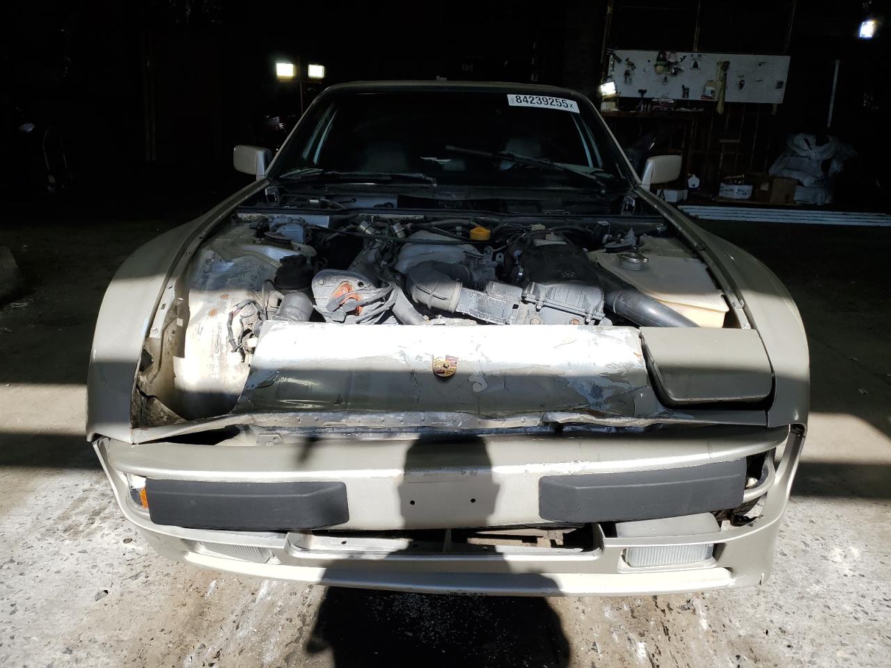 1984 Porsche 944 VIN WP0AA0944EN453698 COPART salvage auction — Front End, FL - CERT OF TITLE SLVG REBUILDABLE (P), sold $3,250 on 2025-10-27 (photo 5)