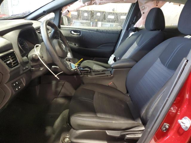 2022 Nissan Leaf VIN 1N4AZ1CV4NC562695 COPART salvage auction — FRONT END, Wv - Salvage Certificate, sold $1,350 on 2026-07-27 (photo 7)