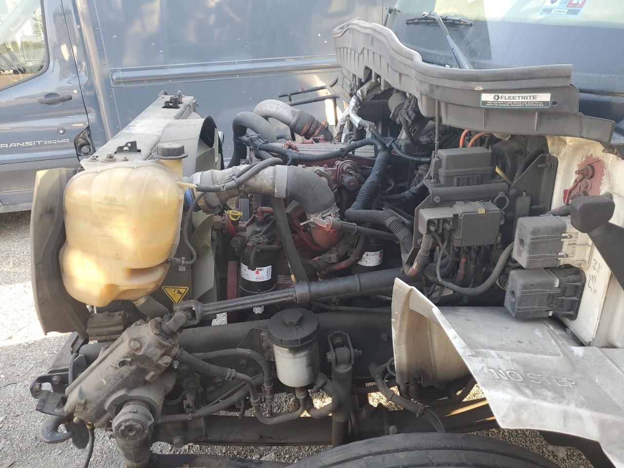 2019 International 4000-Series VIN 1HTMMMML6KH750494 COPART salvage auction — Front End, ID - SALVAGE CERTIFICATE OF TITLE, sold $2,950 on 2026-07-02 (photo 7)