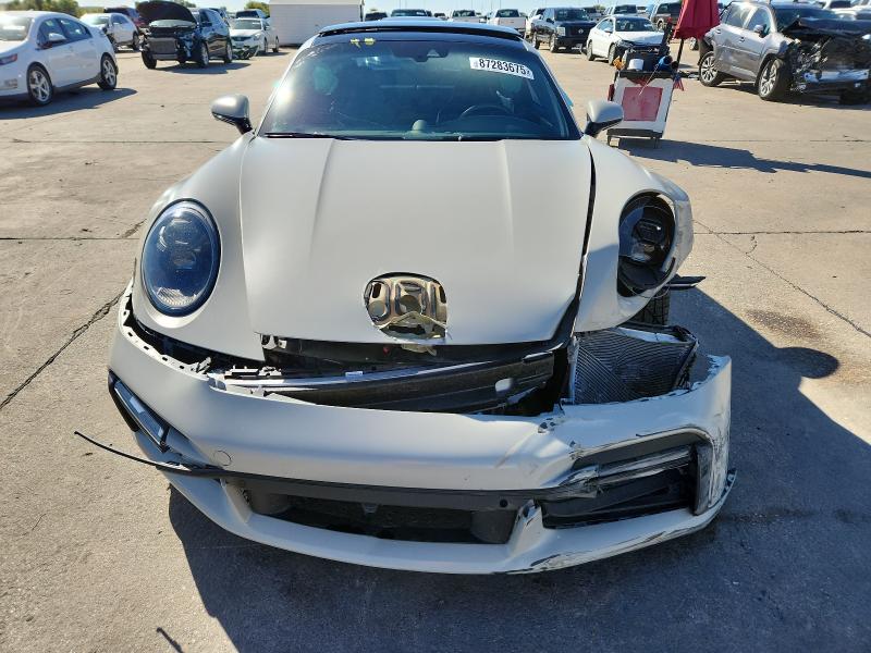 2022 Porsche 911 VIN WP0AD2A98NS255945 COPART salvage auction — FRONT END, Tx - Certificate Of Title, sold $146,000 on 2026-08-24 (photo 5)