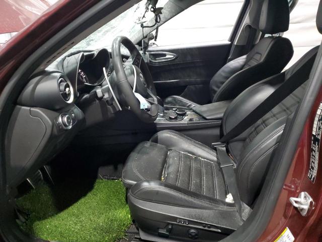 2019 Alfa romeo Giulia VIN ZARFANBNXK7610467 COPART salvage auction — FRONT END, Wv - Salvage Certificate, sold $2,050 on 2026-07-07 (photo 7)