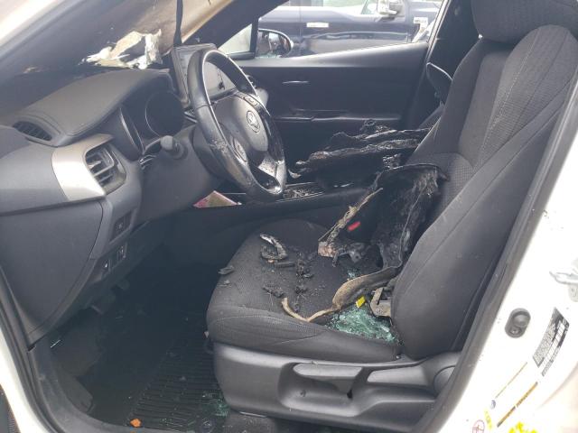 2019 Toyota C-hr VIN NMTKHMBX8KR087986 COPART salvage auction — Burn Engine, Md - Cert Of Salvage > 75% Damage, sold $375 on 2026-07-07 (photo 7)