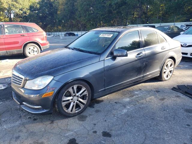 2013 Mercedes-benz C class VIN WDDGF4HB8DR285497 COPART salvage auction — SIDE, Ga - Derelict Bos/Parts Only, sold $875 on 2026-07-31 (photo 1)