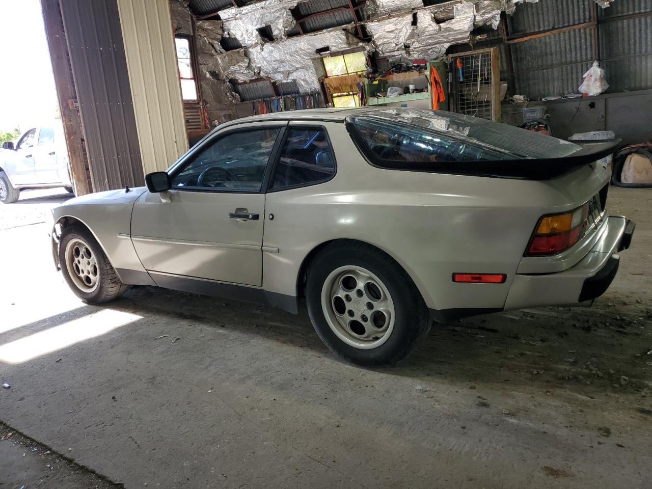 1984 Porsche 944 VIN WP0AA0944EN453698 COPART salvage auction — Front End, FL - CERT OF TITLE SLVG REBUILDABLE (P), sold $3,250 on 2025-10-27 (photo 2)