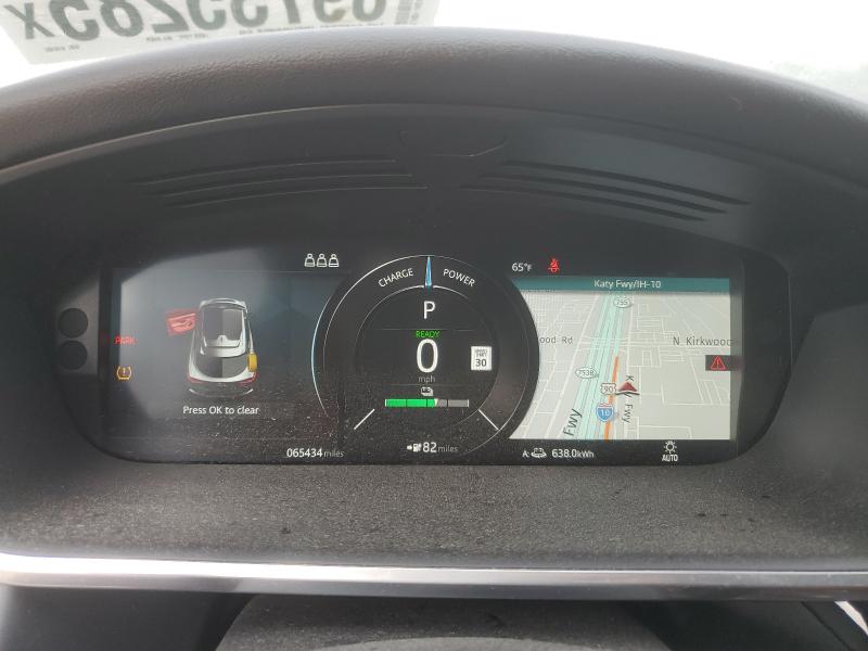 2022 Jaguar I-pace VIN SADHD2S12N1618189 COPART salvage auction — FRONT END, TX - SALVAGE VEHICLE TITLE, sold $13,300 on 2026-07-24 (photo 9)