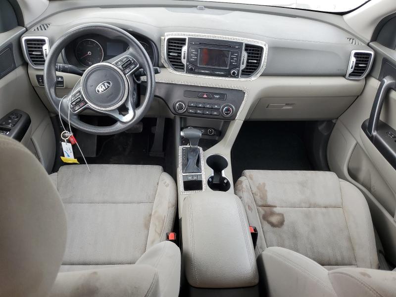 2019 Kia Sportage VIN KNDPM3AC8K7591623 COPART salvage auction — FRONT END, Tx - Salvage Vehicle Title, sold $2,050 on 2026-07-23 (photo 8)