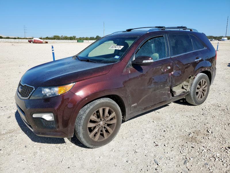 2013 Kia Sorento VIN 5XYKWDA25DG393864 COPART salvage auction — SIDE, TX - SALVAGE VEHICLE TITLE (P), sold $775 on 2026-07-30 (photo 1)