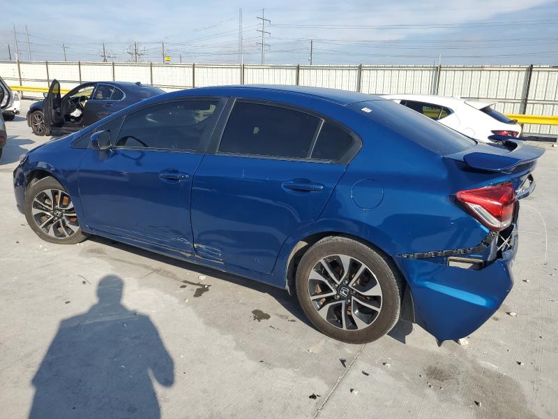 2014 Honda Civic VIN 2HGFB2F83EH529332 COPART salvage auction — REAR END, Tx - Cert Of Title-Rebuilt Salvage, sold $1,650 on 2026-07-02 (photo 2)