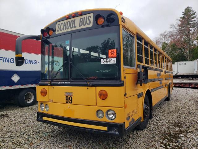 2012 Thomas Saf-t-line VIN 1T7YN4E28C1150090 COPART salvage auction — FRONT END, CT - CERTIFICATE OF TITLE, sold $2,500 on 2026-07-29 (photo 2)
