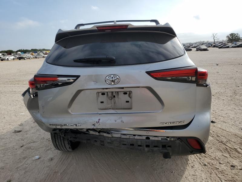 2023 Toyota Highlander VIN 5TDKDRAH7PS046535 COPART salvage auction — REAR END, Tx - Salvage Vehicle Title, sold $13,600 on 2026-07-02 (photo 6)