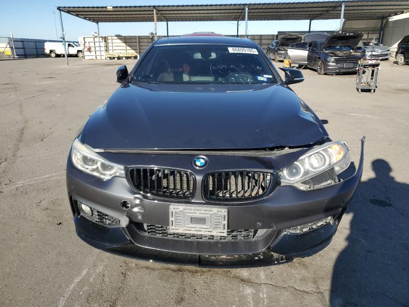 2016 BMW 4 series VIN WBA4A9C57GG695571 COPART salvage auction — FRONT END, Wv - Salvage Certificate, sold $125 on 2026-07-24 (photo 5)