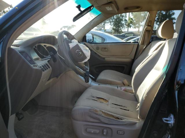 2005 Toyota Highlander VIN JTEDP21AX50062167 COPART salvage auction — FRONT END, Ca - Salvage Certificate, sold $575 on 2026-07-23 (photo 7)