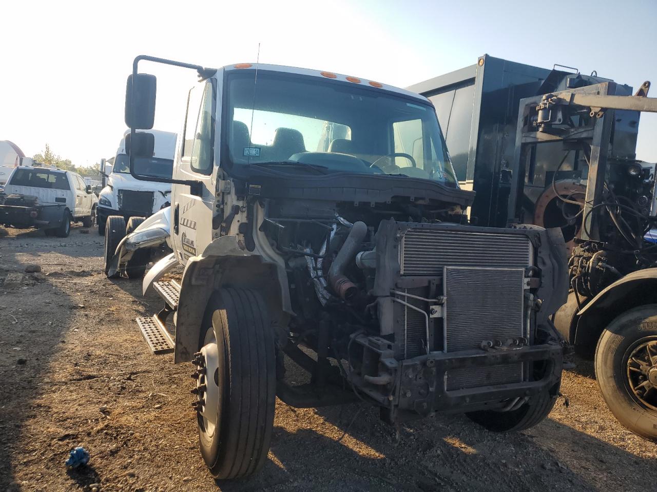 2019 International 4000-Series VIN 1HTMMMML6KH750494 COPART salvage auction — Front End, ID - SALVAGE CERTIFICATE OF TITLE, sold $2,950 on 2026-07-02 (photo 1)